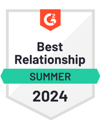 G2 badge best relationships